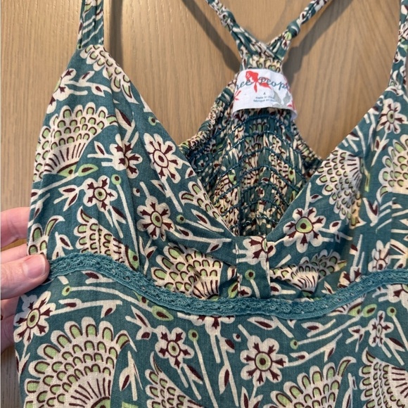 Free People CottageCore Summer Sun Dress / Floral / Cotton / 4 - Picture 9 of 14